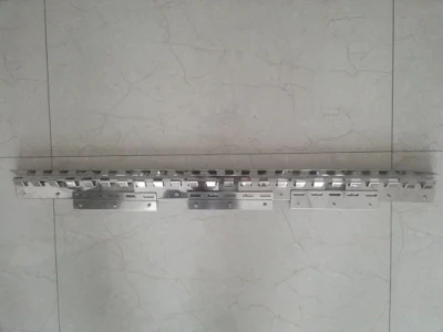  Staffa per cortina in PVC in lamiera di acciaio inox 304/201