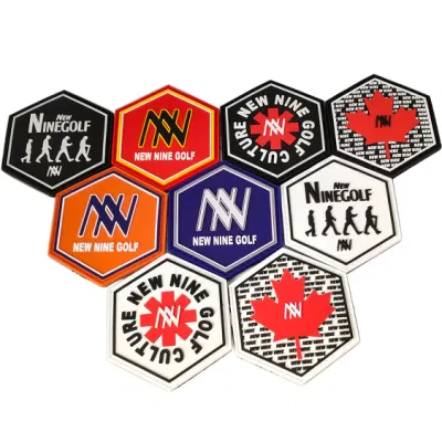 Logo 3D in PVC morbido con decorazione di abbigliamento personalizzato di alta qualità Patch in gomma qualsiasi patch di progettazione Accessori