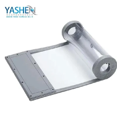 Congelatore trasparente polare a bassa temperatura con sportello in plastica striscia magnetica in PVC Rotoli di tende per la camera