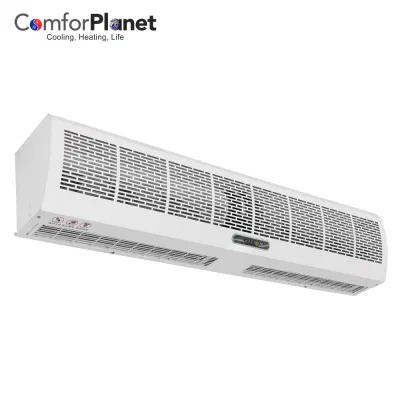  Aria condizionata stanza fredda Grande vento basso rumore Ultrathin classico Tendina a flusso incrociato