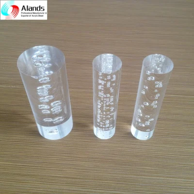  5 mm 6 mm 10 mm 20 mm bolla in acrilico trasparente per vendita a caldo Aste acriliche Stick
