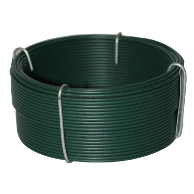 PVC rivestito filo di ferro interno zincato esterno PVC con buona Qualità
