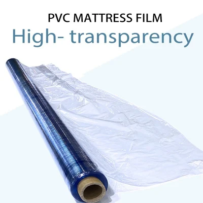  2023 popolare materassino pellicola materiale di imballaggio plastica rullo trasparente trasparente Foglio in PVC