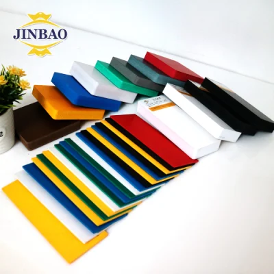 Scheda in schiuma per segnaletica in PVC chimico da 10 mm 20mm 30mm Jinbao Pannello di montaggio in PVC con profilo a nucleo morbido 1220X1830 mm