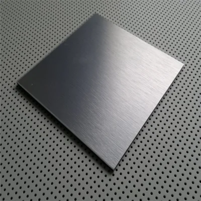  Lamiera di acciaio inossidabile AISI 430 304 per Cina finitura satinata o n. 4 con pellicola PVC per taglio laser