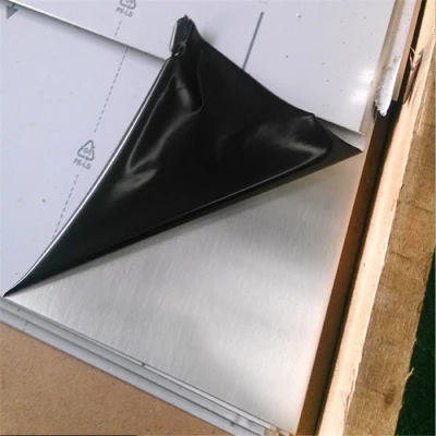  Fogli in acciaio inox 304 N. 4 finitura satinata con laser Pellicola di taglio PVC