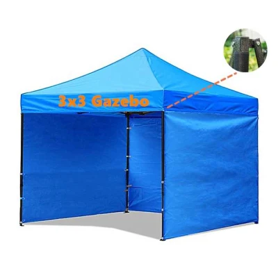  3X3m 10X10FT pareti laterali trasparenti personalizzate ripiano pieghevole Tenda per esterni Toldo Plegable
