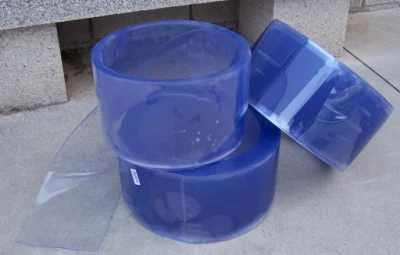  Striscia di pellicola in PVC trasparente cortina in plastica trasparente