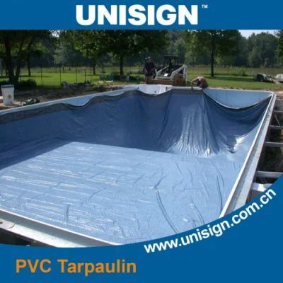  PVC piscina coperta teloni per terra, Inground