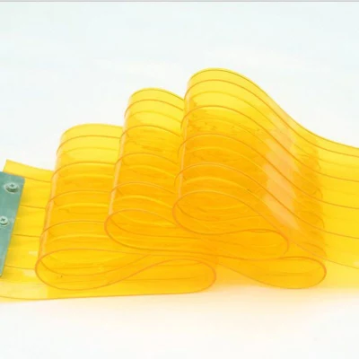 Rotoli di cortine in PVC trasparente per esterni