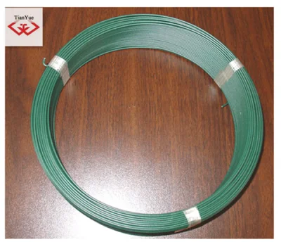 PVC rivestito filo di ferro interno zincato esterno PVC con buona Qualità
