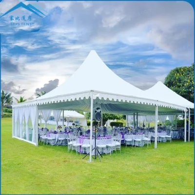  Vendita all&prime;ingrosso PVC Party Tende marchee 4X4m 5X5m 6X6m Pagoda Tenda per eventi Ristorante