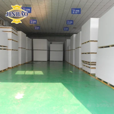 Scheda in schiuma per segnaletica in PVC chimico da 10 mm 20mm 30mm Jinbao Pannello di montaggio in PVC con profilo a nucleo morbido 1220X1830 mm