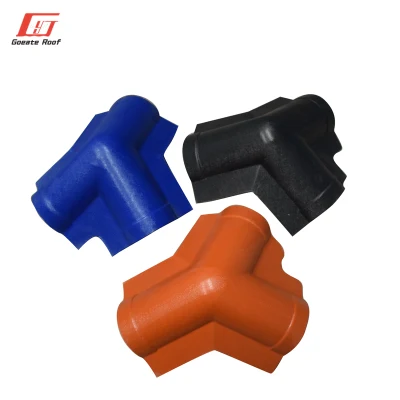 Lamina Teja Colonial termoplastico PVC antiurto Tiles corrugati 4 Strato ASA PVC sintetico resina spagnola tetto