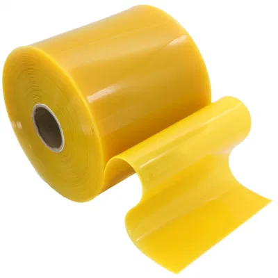 Barriera in PVC trasparente per strip di congelatori flessibili
