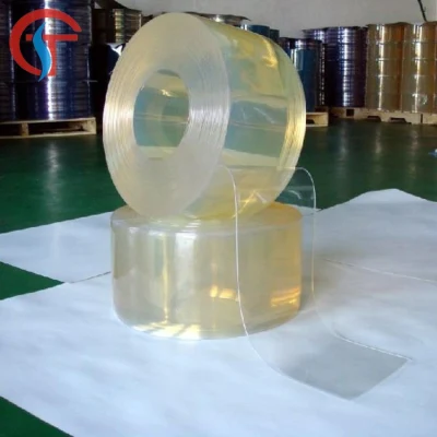  Barriera a nastro in PVC polare, striscia a cortina in PVC, cortina trasparente in plastica PVC (ST-004)