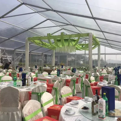 30 X 50 M Tenda temporanea grandi strutture in alluminio Tenda per stoccaggio industriale