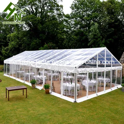  Facile assemblaggio ignifugo 300 persone Tenda trasparente per feste di matrimonio