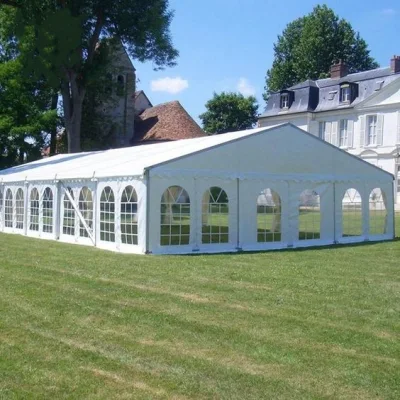Tenda in Pagoda in alluminio marchese per esterni trasparente di alta qualità Tende per feste di nozze di lusso