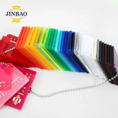  Fogli di laminato acrilico plastico trasparente da 3 mm per la fabbrica Jinbao per i clienti Fornire dimensioni personalizzate