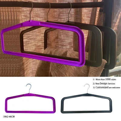 Custom Factory tende in plastica appendiabiti con gancio in metallo-46cm