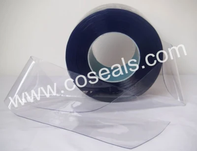  Strisce di plastica in PVC antistatico blu chiaro