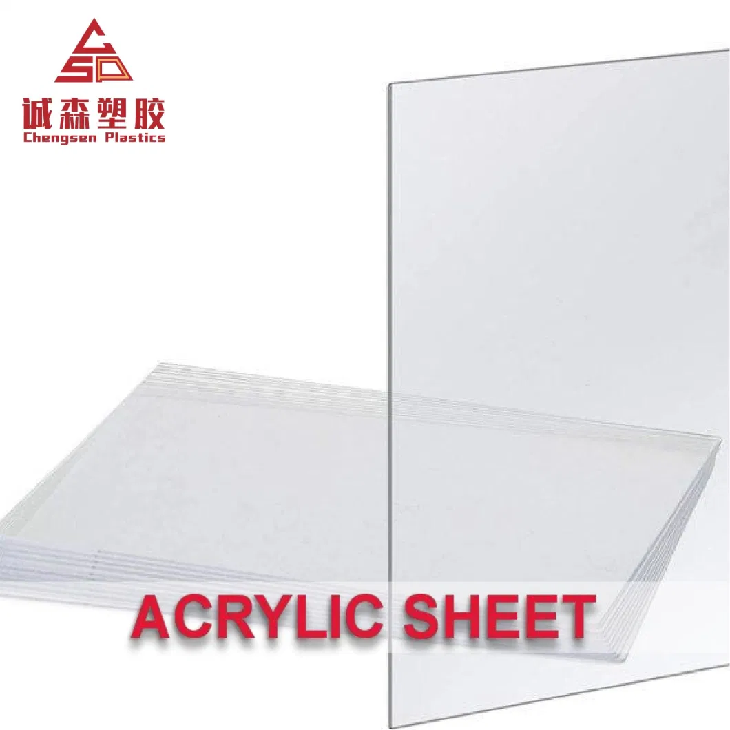 PVC Foam Board Cast Extruded Acrylic Plexiglass PMMA Board Solid Polycarbonate Sheet HDPE PC PS PE HIPS PP TPU ASA ABS Plastic Sheet for Buliding Material