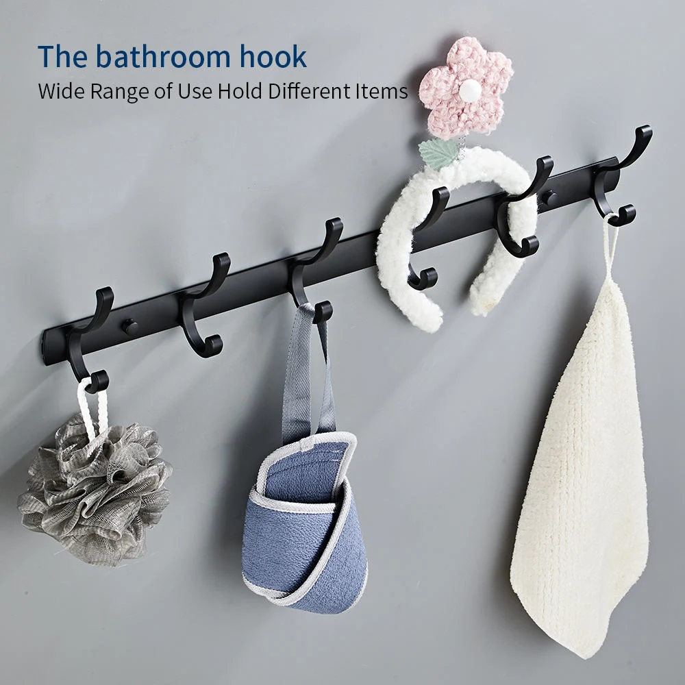 Promotional Various Durable Using Modern Novel Design Wall Mounted Towel Coat Row Hook