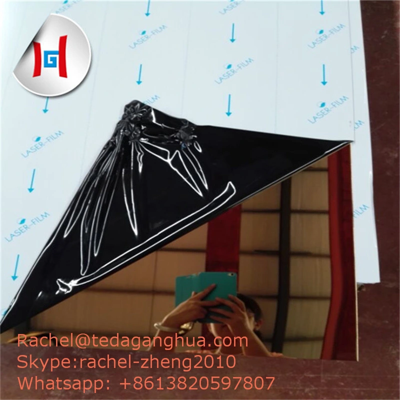 201 304 316L Mirror Etched Finish PVC Laser Film Stainless Steel Sheet