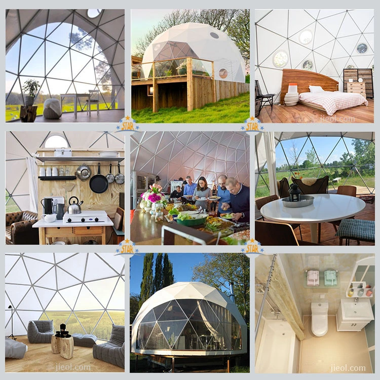 Large Waterproof PVC Fabric Insulated Igloo Dome Tent for Glamping and Party Events