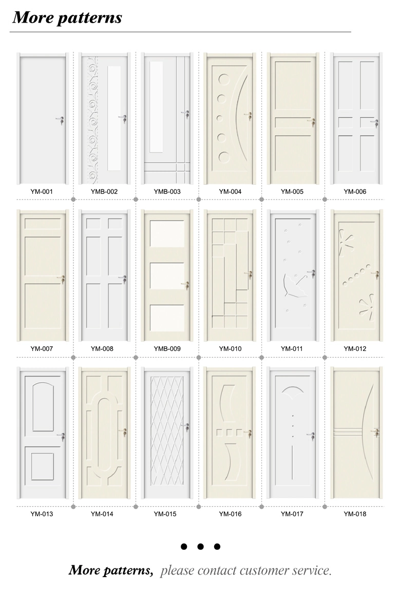 Fire-Resistant WPC Door (YM-063)