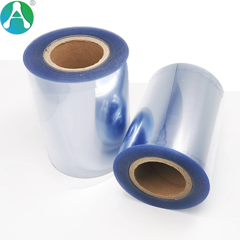 Ocan Vacuum Forming Rigid Tranparent PVC Plastic Film Roll for Blister Packing