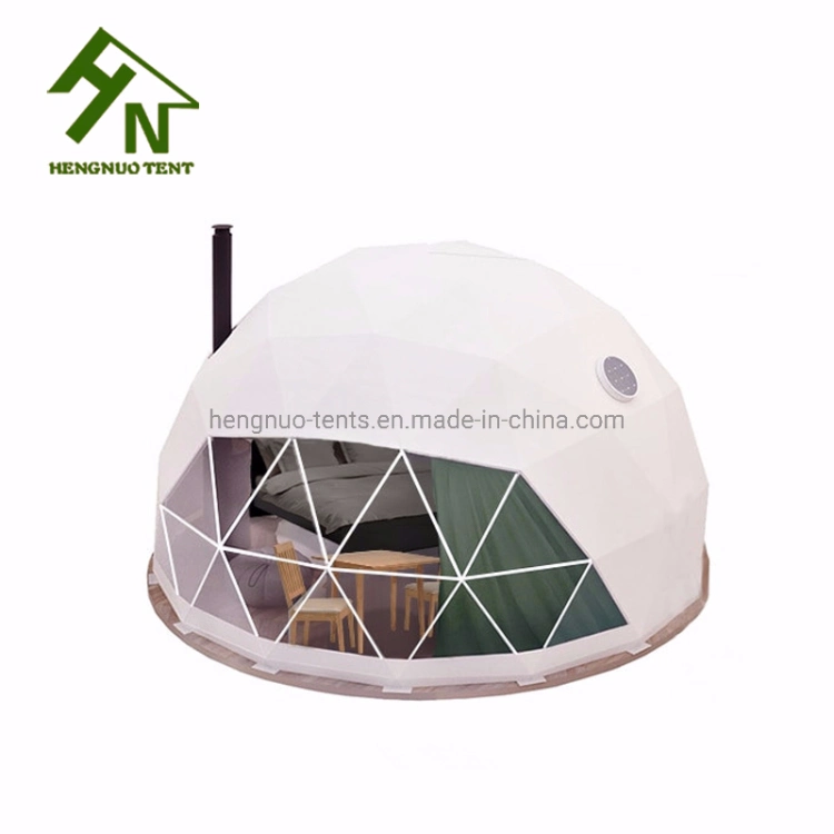 China Manufacturer Luxury Camping Geodesic Dome Glamping Tent