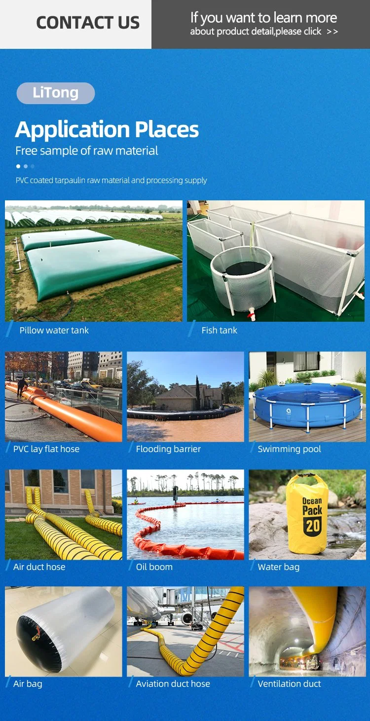 Ltcanopy Flood Protection Barrier Plastic Flood Control Tear-Resistant PVC Tarp Water Gate Anti Flood Barrier