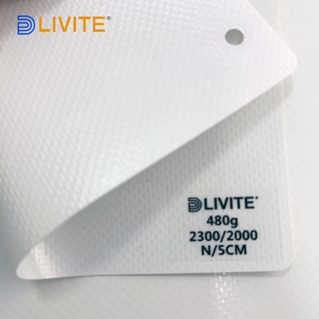 Livite 760GSM Industrial Tarp Truck Side Curtain Anti-Dust Waterproof Anti-Wrinkle PVC Coated Tarpaulin PVC Oil Boom Knife Coated Tarpaulin Fabric