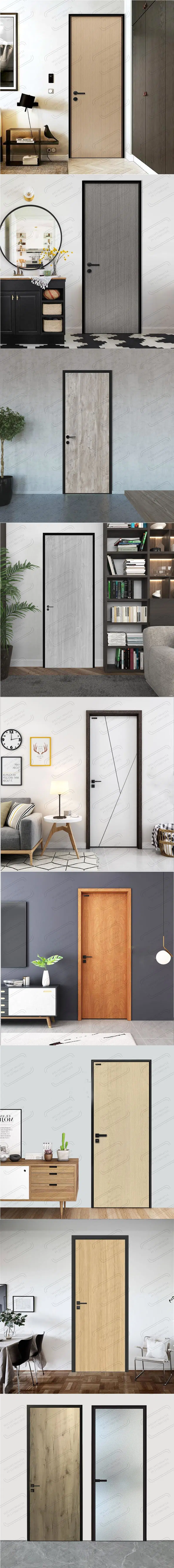 Fire-Resistant Eco-Friendly Soundproof Interior Door