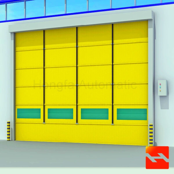 Customized PVC Fast Stacking Shutter Door (HF-1119)