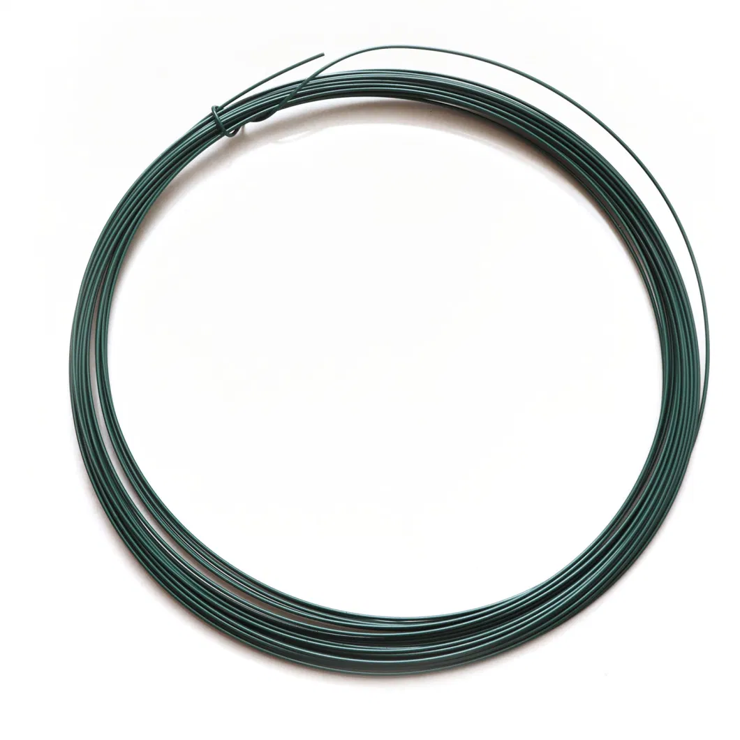 PVC Coated Iron Wire Inner Galvanized Outer PVC with Good Quality