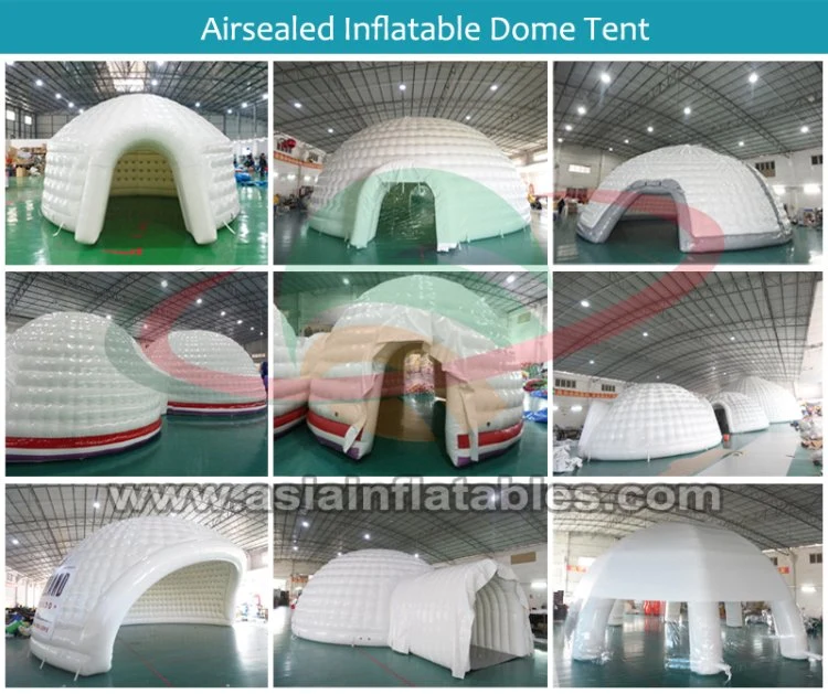 Portable Outdoor Inflatable Bubble Tent Custom Giant Transparent Lawn Tent