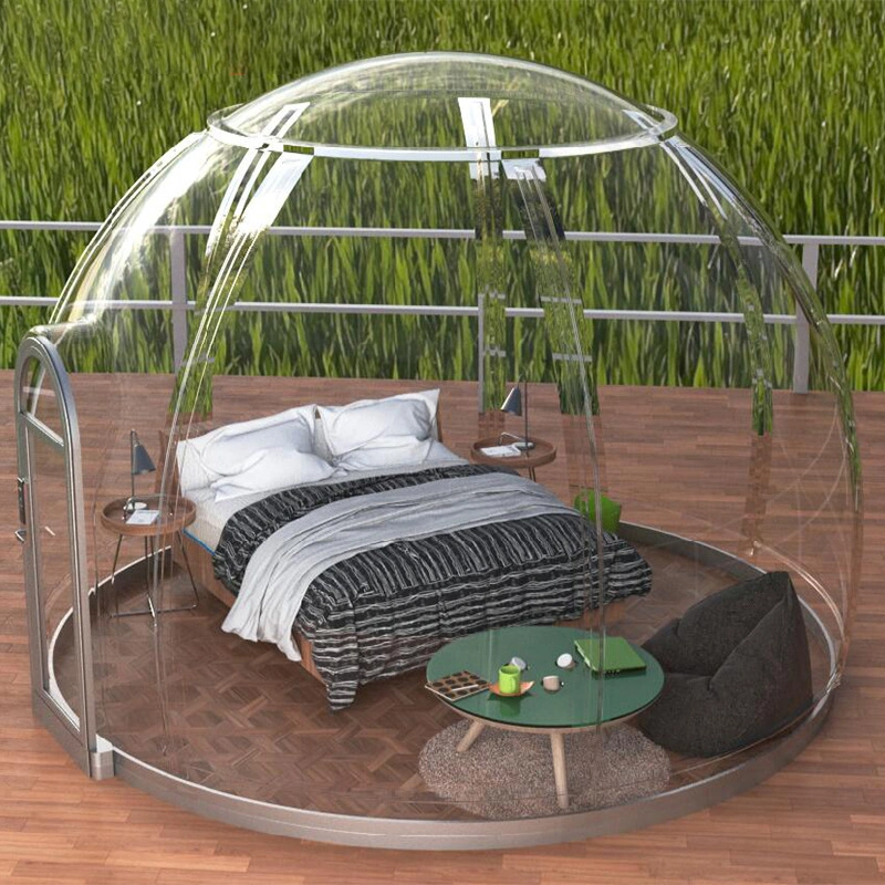 Popular Polycarbonate Bubble Room PC Sheet Star Room Transparent Night Polycarbonate Solid Sheet Igloo Tent Star House