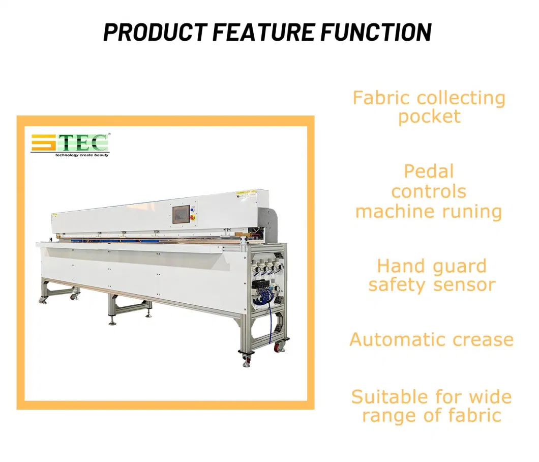 Hot Selling Automatic Roller Blind Fabric Fold Welding Exterior Sunscreen Welding Machine