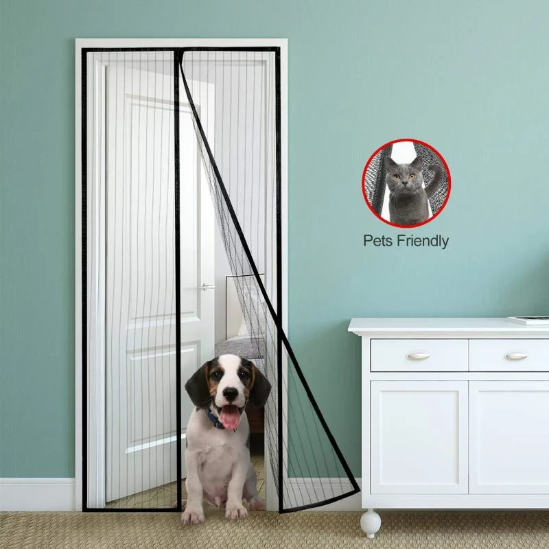 Mosquito Protect Magnetic Net Strip Magnetic Curtain for Door and Windows