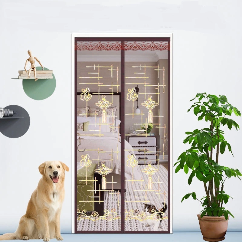 Anti Insect Mosquito Net Magnetic Door Screen Reinforced Magnetic Jacquard Curtain