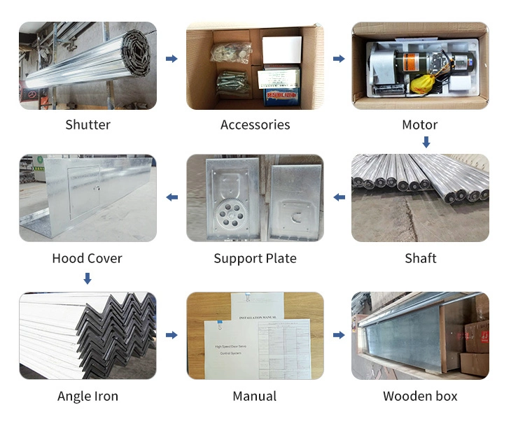 Fire Resistant Rated Roller Shutter Door