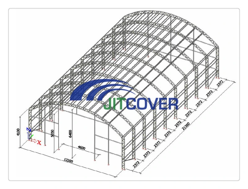 Large Size Waterproof Fire-Resistant Tent for Agriculture (JIT-407021HD)