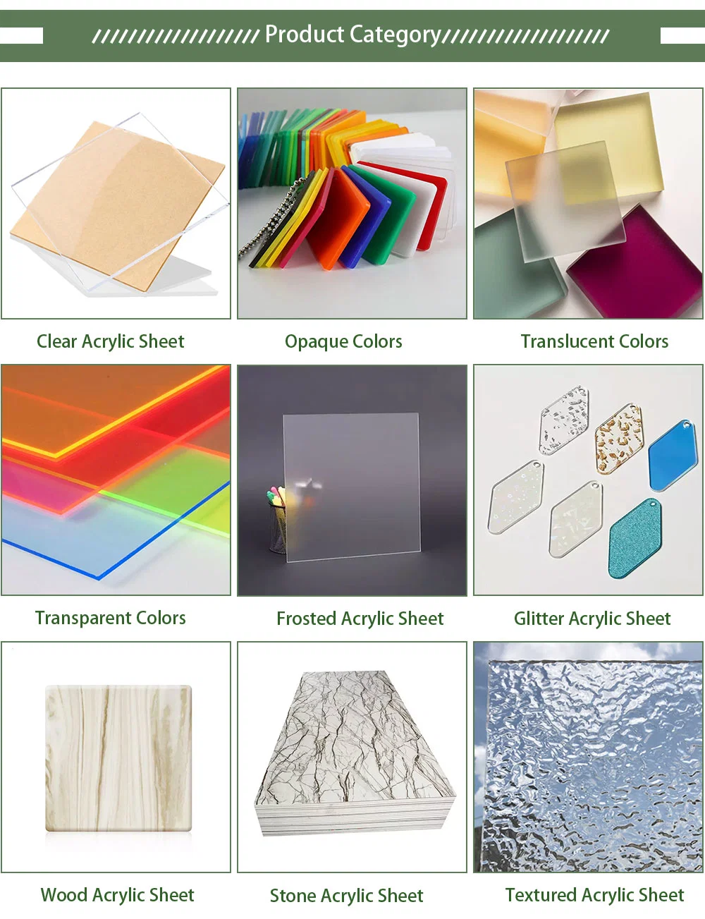 Clear Colorful High Quality 10mm 4*8FT Factory Direct Sales Transparent Plexiglass Sheet/ Cast Acrylic Sheet