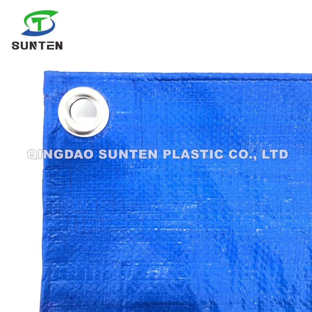 300g-1500g Blue PVC Coated Tarpaulin Canvas Fabric