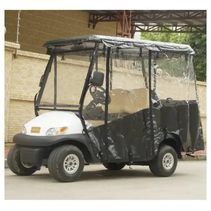 High-Quality Rain Cover Curtain for 2+2 Seats Golf Carts Golf Car Accessories