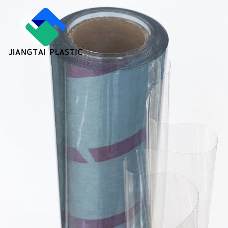 Jiangtai Plastic High Quality PVC Transparent Film Super Clear Flexible PVC Soft Sheet Rolls