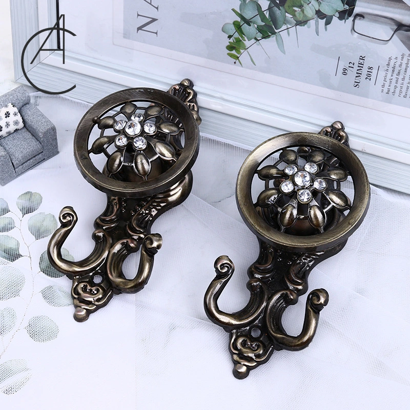 Sunflower Zinc Alloy Window Hook Metal Curtain Hooks and Hangers